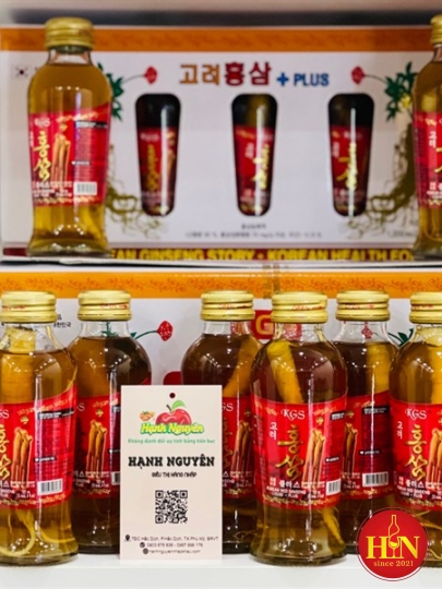 Nước Hồng Sâm Củ Sâm Tươi KGS- Hàn Quốc