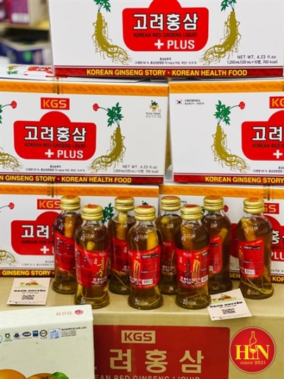 Nước Hồng Sâm Củ Sâm Tươi KGS- Hàn Quốc