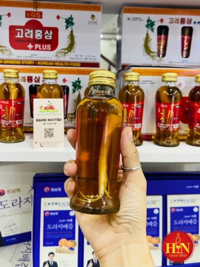 Nước Hồng Sâm Củ Sâm Tươi KGS- Hàn Quốc