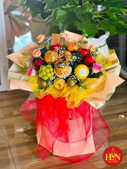 Lẵng Trái Cây Mẫu Cao Sang Trọng