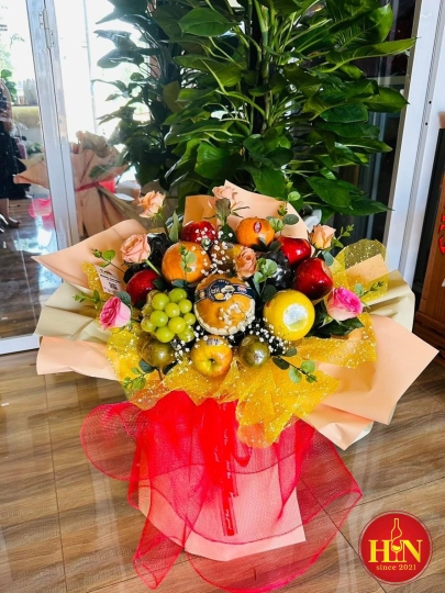 Lẵng Trái Cây Mẫu Cao Sang Trọng