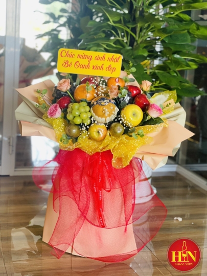 Lẵng Trái Cây Mẫu Cao Sang Trọng