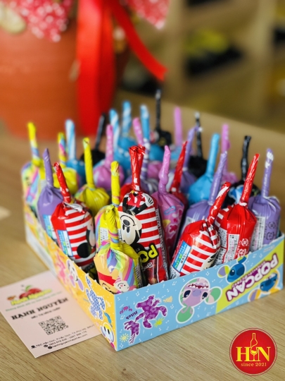 Kẹo Mút Nhật Mickey Popcan
