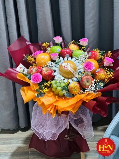 Lẵng Trái Cây Khai Trương