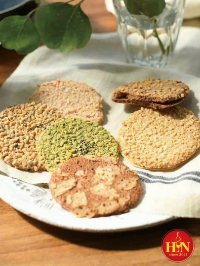 Bánh Quy Ngọt 4 Vị Tổng Hợp Moegino