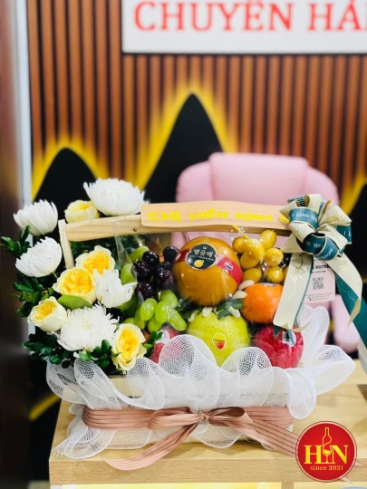 Giỏ Trái Cây Kính Viếng