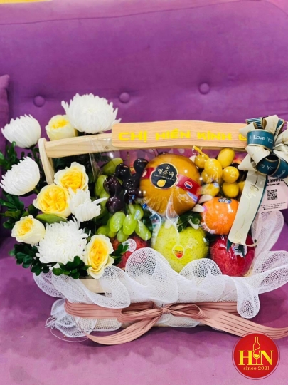 Giỏ Trái Cây Kính Viếng