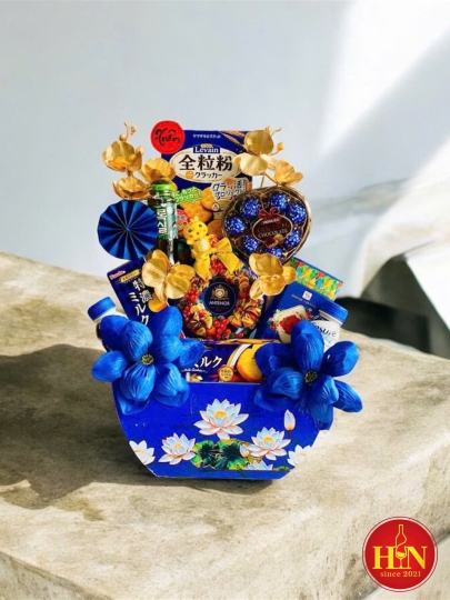 Giỏ Qùa Cao Cấp Mẫu 009