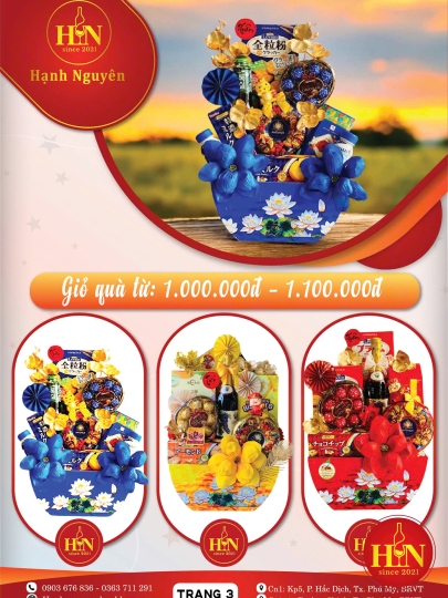 Giỏ Qùa Tết 001