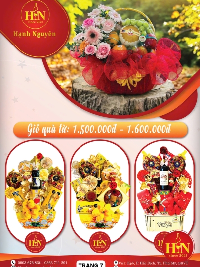 Giỏ Qùa Tết 004