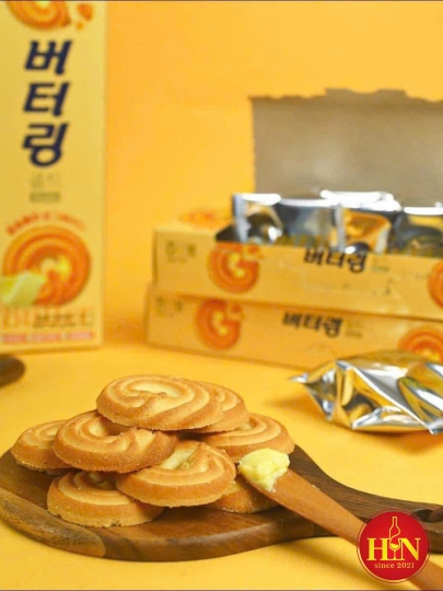 Bánh quy bơ Butter Ring Haitai Hàn Quốc 