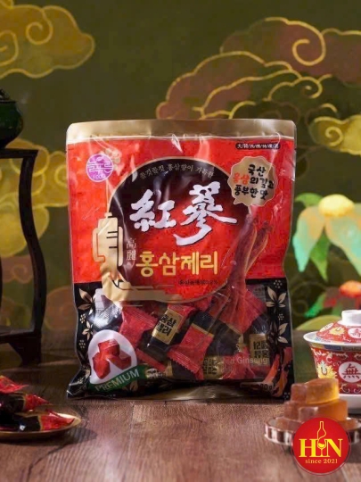 Kẹo dẻo hồng sâm ít đường Cheonnyeonae Food Hàn Quốc