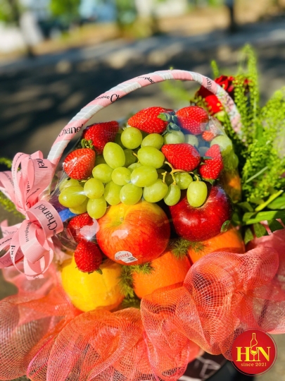 Giỏ trái cây tặng,biếu,sinh nhật,thăm nhà