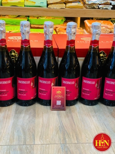 Rượu Vang Nổ Tavernello Lambrusco Emilia IGT