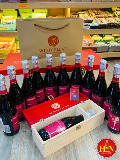 Rượu Vang Nổ Tavernello Lambrusco Emilia IGT