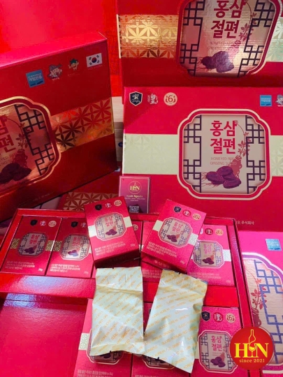 HỒNG SÂM LÁT MẬT ONG HÀN QUỐC