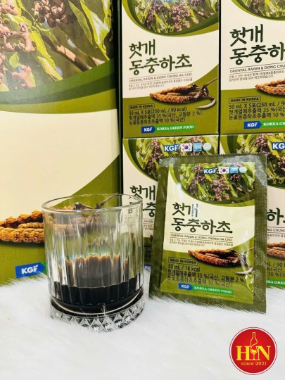 Nước mát gan đông trùng KGF 50ml x 30g