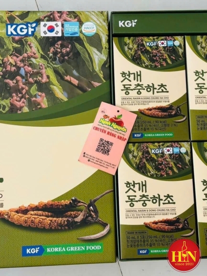 Nước mát gan đông trùng KGF 50ml x 30g