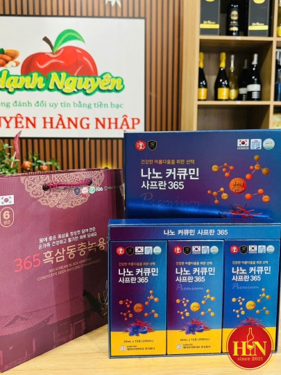 TINH CHẤT NGHỆ NANO SAFFRON 365 CAO CẤP