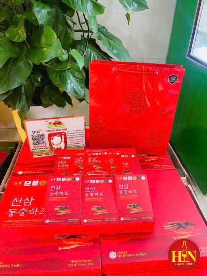 Nước Thiên Sâm Đông Trùng 50ml X 30 Gói