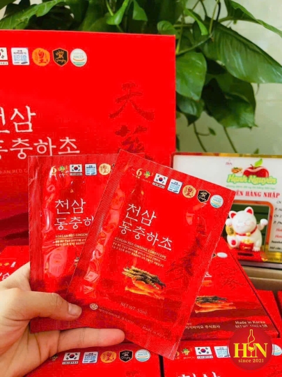 Nước Thiên Sâm Đông Trùng 50ml X 30 Gói