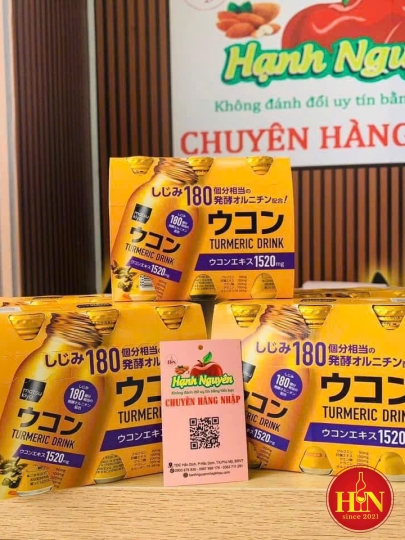 NƯỚC UỐNG TINH CHẤT NGHỆ TƯƠI CAO CẤP TURMERIC NHẬT BẢN 
