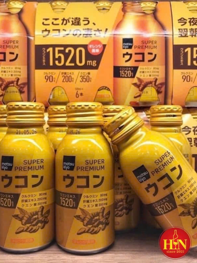 NƯỚC UỐNG TINH CHẤT NGHỆ TƯƠI CAO CẤP TURMERIC NHẬT BẢN 