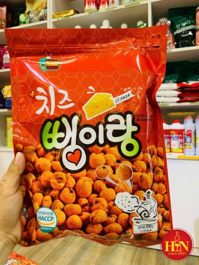 Bỏng ngô pho mai- Hàn Quốc