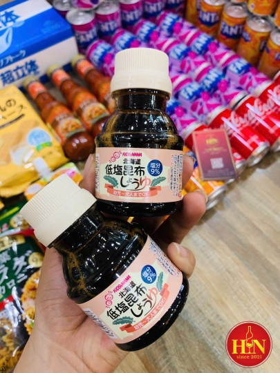 Nước tương tảo bẹ KIDS & MAMA 100ml Nhật Bản cho bé ăn dặm