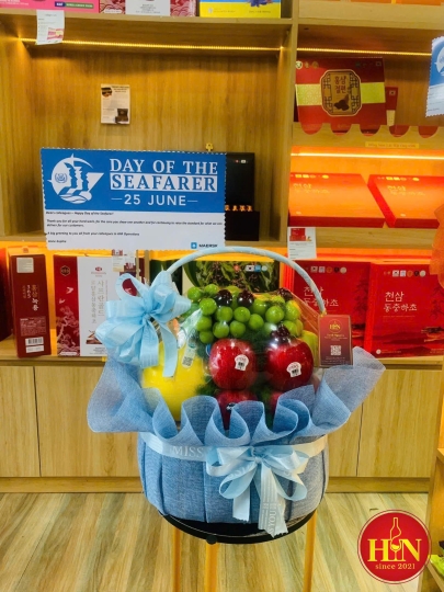 Giỏ Trái Cây Nhập Khẩu Hạnh Nguyên